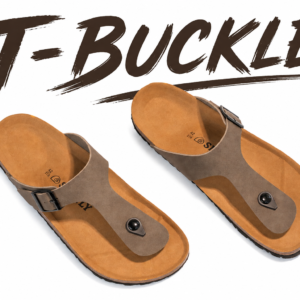 SNAILY SANDALS T-BUCKLE GREY