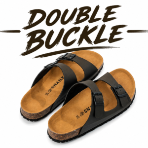 SNAILY SANDALS DOUBLE BUCKLE