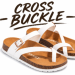 SNAILY SANDALS CROSS BUCKLE
